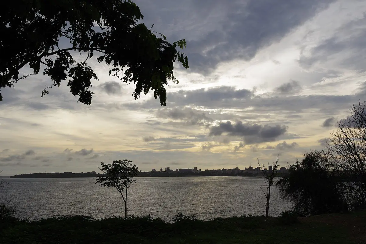 Dakar vue depuis l'île de Gorée