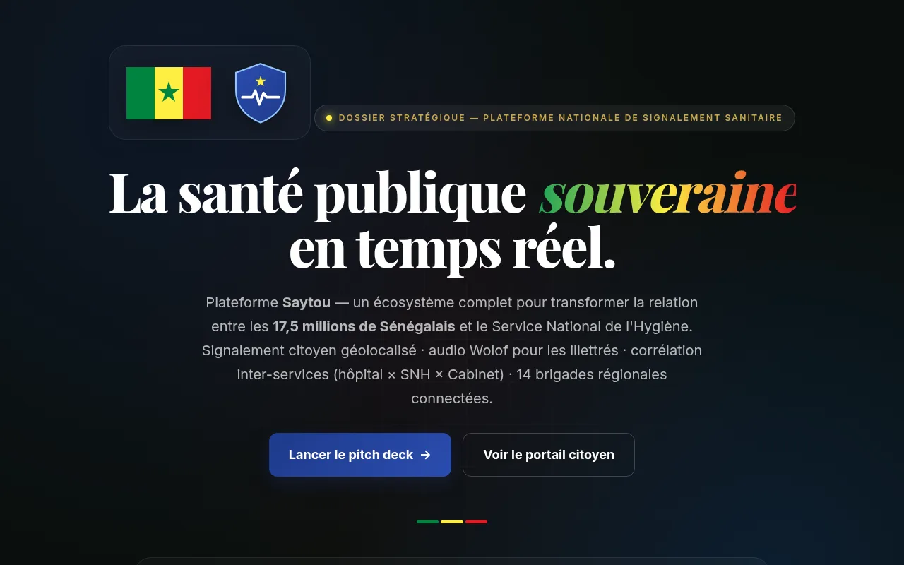 Écran de Saytou